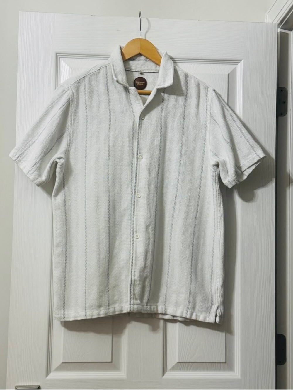 Common People Men's Textured Shirt Size Medium